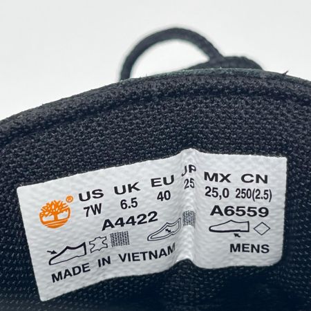 Timberland ティンバーランド ショートブーツ 25cm A4422 ブラック