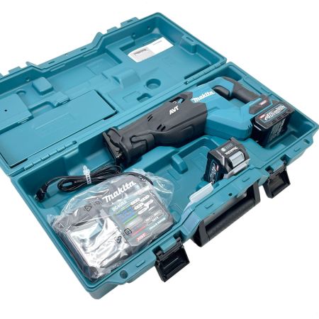  Makita マキタ  充電式レシプロソー JR002GRDX 40V 2.5Ah バッテリ×2 急速充電器付 ブルー