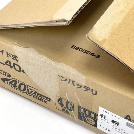 Makita マキタ  純正 バッテリ 40V 4.0Ah BL4040 5個セット A‐70530
