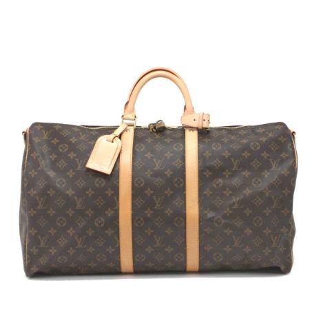  LOUIS VUITTON ルイヴィトン ボストンバッグ モノグラム キーポルバンドリエール55 ショルダーストラップ有 M41414