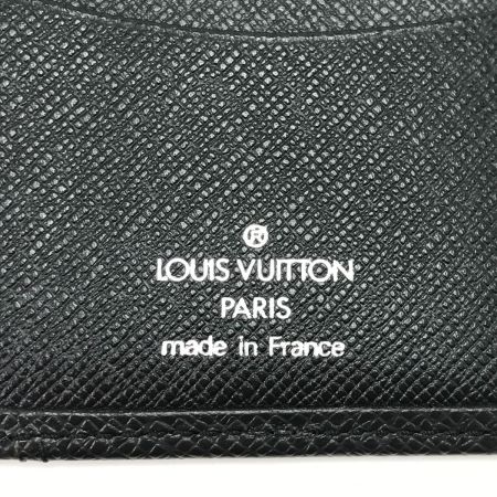  LOUIS VUITTON ルイヴィトン カードケース タイガ ポシェットオーガナイザー M30512 ブラック
