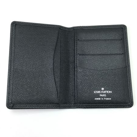  LOUIS VUITTON ルイヴィトン カードケース タイガ ポシェットオーガナイザー M30512 ブラック