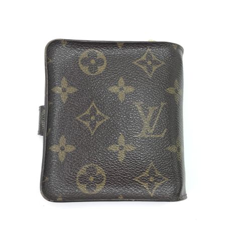  LOUIS VUITTON ルイヴィトン 2つ折り財布 モノグラム コンパクトジップ M61667