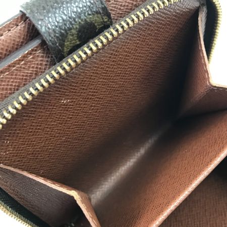  LOUIS VUITTON ルイヴィトン 2つ折り財布 モノグラム コンパクトジップ M61667