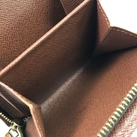  LOUIS VUITTON ルイヴィトン 2つ折り財布 モノグラム コンパクトジップ M61667