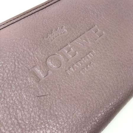  LOEWE ロエベ 長財布 ピンク