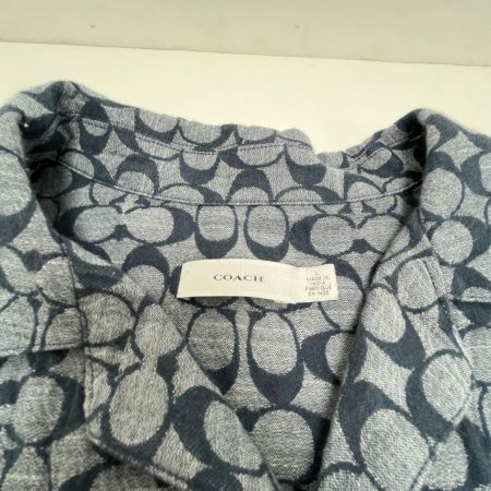 COACH コーチ Tシャツ Lサイズ CY559 ネイビー