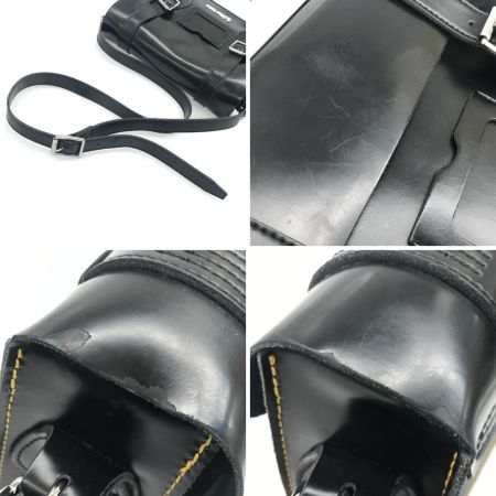  Dr.Martens ドクターマーチン ショルダーバッグ サッチェル ブラック