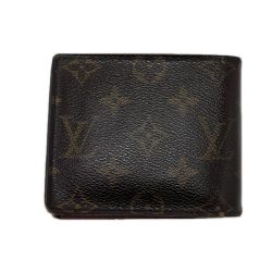 LOUIS VUITTON ルイヴィトン 2つ折り財布 ポルトフォイユ・マルコ M62288 ブラウン Cランク