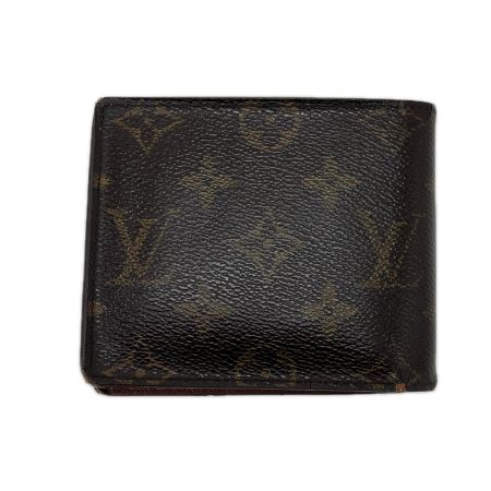 LOUIS VUITTON ルイヴィトン 2つ折り財布 ポルトフォイユ・マルコ M62288 ブラウン