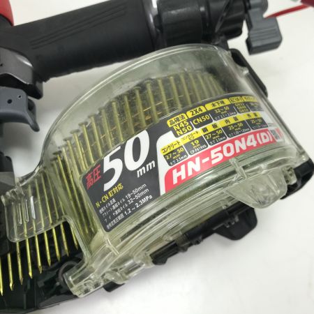  MAX マックス エア釘打ち HN-50N4(D) レッド