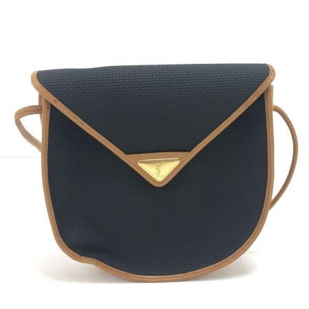  Yves Saint Laurent イブサンローラン ショルダーバッグ ヴィンテージ ブラック