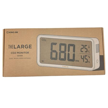  KINGJIM キングジム ザラージ CO2モニター CD100 CD100