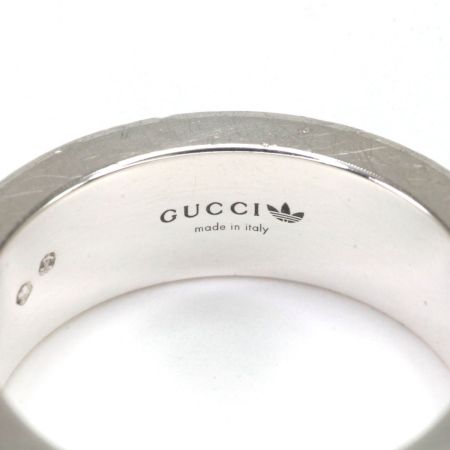  GUCCI×adidas リング SV インターロッキングコラボ 11号