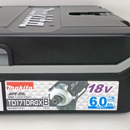  Makita マキタ  充電式インパクトドライバ TD171DRGX オリジナルカラー 18 6.0Ah オリジナルカラー