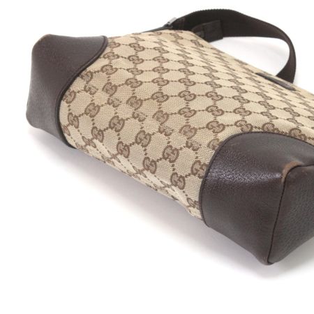  GUCCI グッチ ショルダーバッグ GG 114273 ベージュ×ダークブラウン