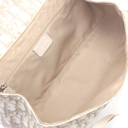Christian Dior クリスチャンディオール ハンドバッグ ロマンティックトロッター フチハガレ有 01RU0046 ベージュ