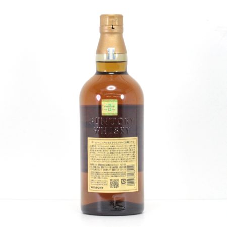 【北海道内限定発送】 SUNTORY サントリー  シングルモルトウイスキー 山崎 12年 700ml 43度 箱付 未開栓