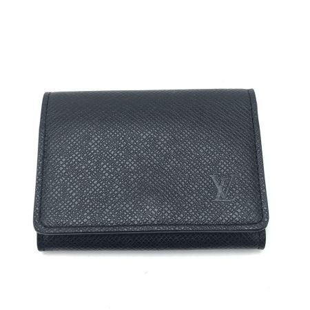  LOUIS VUITTON ルイヴィトン カードケース タイガ アンヴェロップ・カルトドゥ・ヴィジット M64595 ブラック