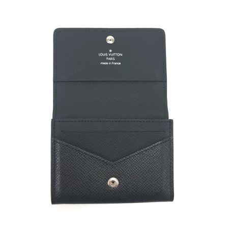  LOUIS VUITTON ルイヴィトン カードケース タイガ アンヴェロップ・カルトドゥ・ヴィジット M64595 ブラック