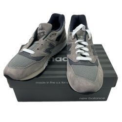 NEW BALANCE ニュー・バランス 998 26.5cm M998BLA グレー Sランク