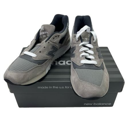 NEW BALANCE ニュー・バランス 998 26.5cm M998BLA グレー