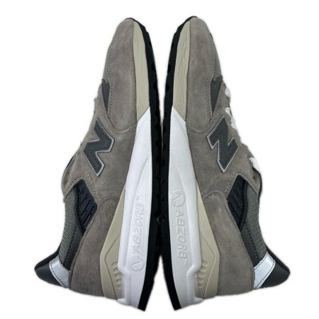 NEW BALANCE ニュー・バランス 998 26.5cm M998BLA グレー