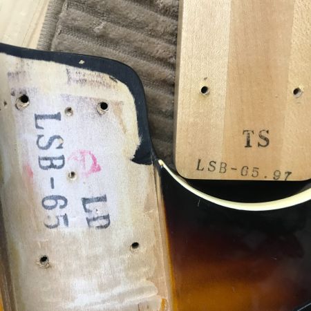  burny バーニー エレキベース  本体のみ アクティブベース MOD  LSB-65/TS 改 TS(Tobacco Sunburst)