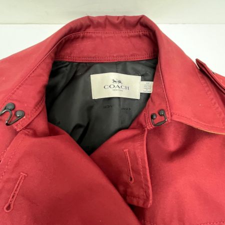 COACH コーチ トレンチコート  F21800 ボルドー
