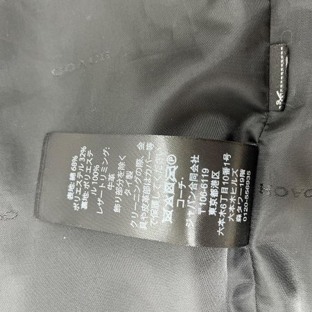 COACH コーチ トレンチコート  F21800 ボルドー