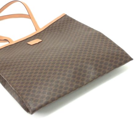 CELINE セリーヌ トートバッグ マカダム柄 M14 ブラウン