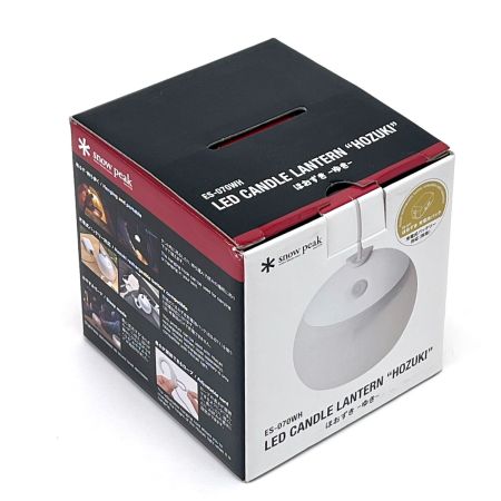  snowpeak スノーピーク LED CANDOLE LANTERN HOZUKI ほおずき －ゆき－ ES‐070WH