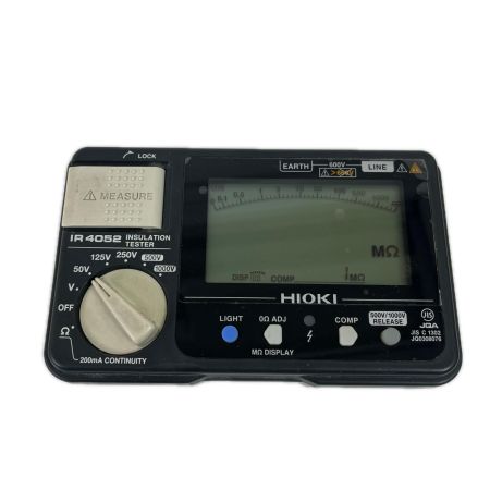 HIOKI 日置電機 絶縁抵抗計 動作確認済 IR4052