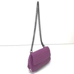 BOTTEGA VENETA ボッテガヴェネタ ショルダーバッグ イントレチャート パープル Cランク