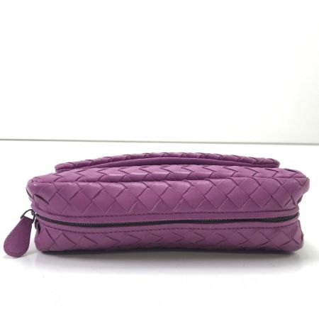 BOTTEGA VENETA ボッテガヴェネタ ショルダーバッグ イントレチャート パープル