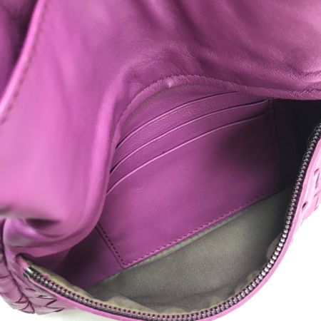 BOTTEGA VENETA ボッテガヴェネタ ショルダーバッグ イントレチャート パープル