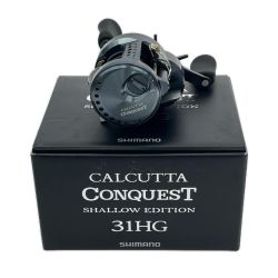 $$ SHIMANO シマノ ベイトリール 24カルカッタコンクエスト シャロ-エディション 046741 31HG Bランク