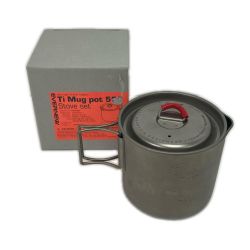 EVERNEW エバニュ i Mug pot 500 Stove set チタンマグポット  ECA538 Aランク