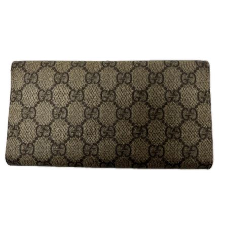 GUCCI グッチ 3つ折り 長財布 GGスプリーム  212108