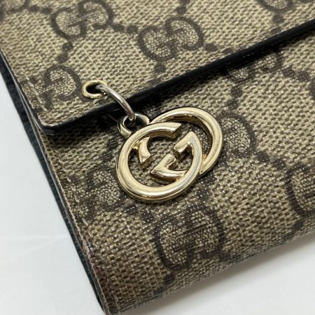 GUCCI グッチ 3つ折り 長財布 GGスプリーム  212108