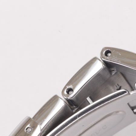 SEIKO セイコー 腕時計  ソーラー充電ステンレススチール ネイビー V157-0DR0