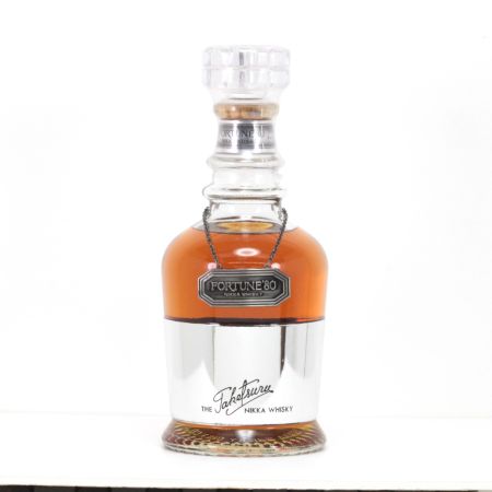 【北海道内限定発送】 NIKKA ニッカウヰスキー  FORTUNE80 プレミアム・ブレンデッドウイスキー 760ml 43度 ギフトBOX付 未開栓