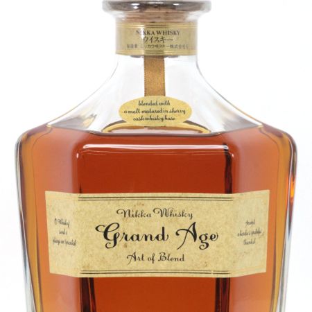 【北海道内限定発送】 NIKKA ニッカウヰスキー Grand Age グランドエイジ 660ml 45度 木製ギフトBOX付 未開栓