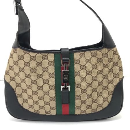 GUCCI グッチ ワンショルダーバッグ GG ジャッキー 00963 ブラウン