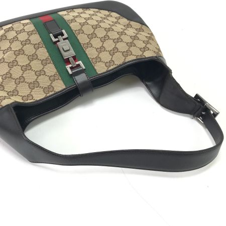 GUCCI グッチ ワンショルダーバッグ GG ジャッキー 00963 ブラウン