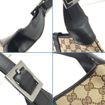 GUCCI グッチ ワンショルダーバッグ GG ジャッキー 00963 ブラウン