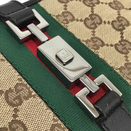 GUCCI グッチ ワンショルダーバッグ GG ジャッキー 00963 ブラウン