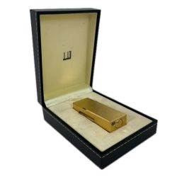 dunhill ダンヒル ガスライター ゴールド 着火確認済 Bランク