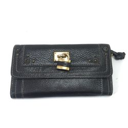 Chloe クロエ 長財布 パディントン ダークブラウン Cランク
