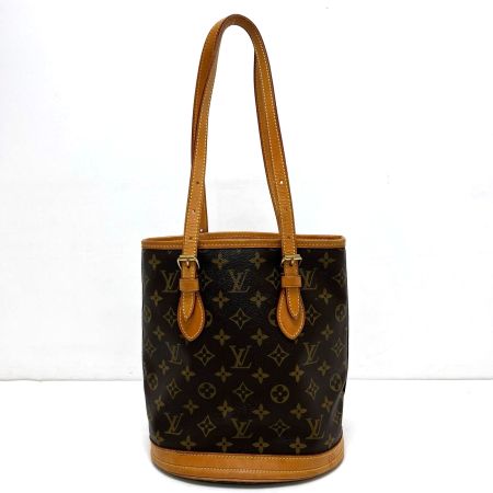 LOUIS VUITTON ルイヴィトン トートバッグ プチバケット ポーチ付 布袋付 要修理 M42238